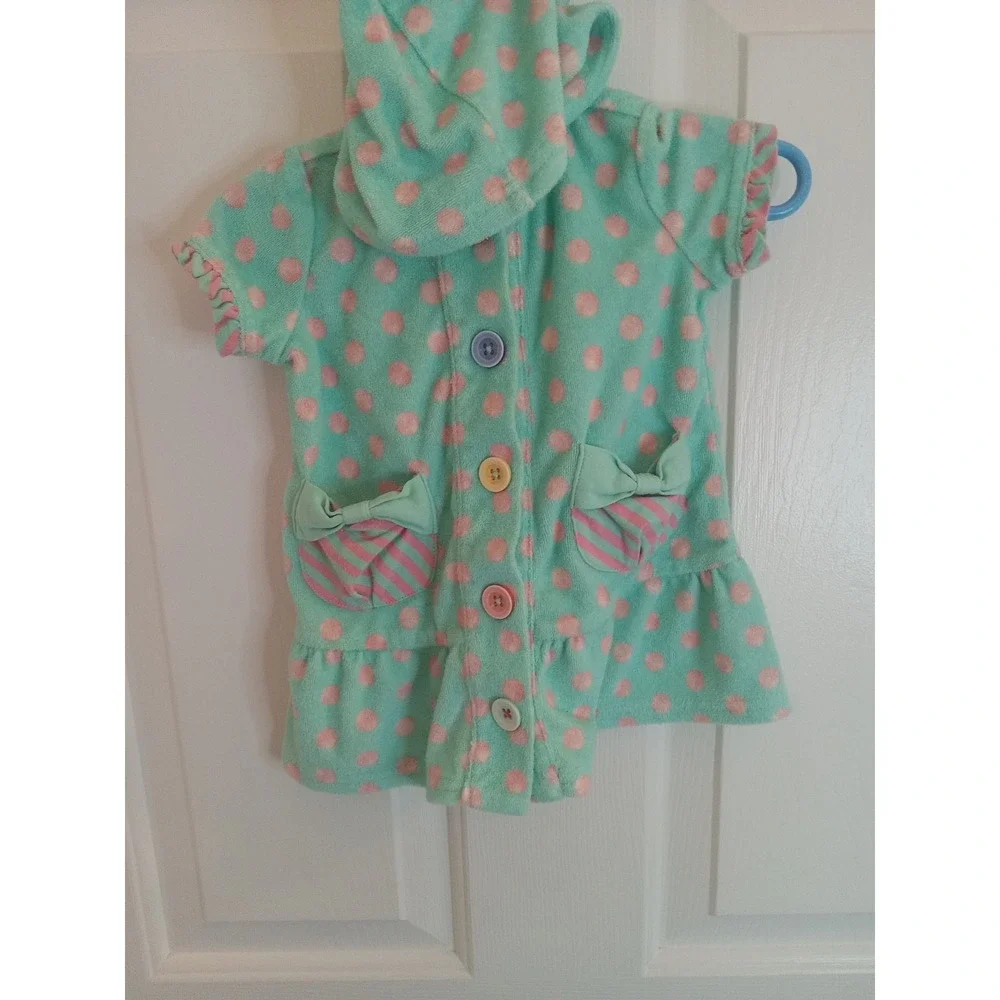Matilda Jane MISS  Swim Swimsuit Hooded Cover Up, Size 3/6‎ Months